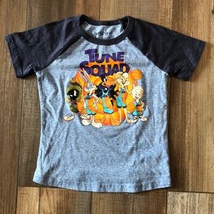 Little boys Tune squad shirt